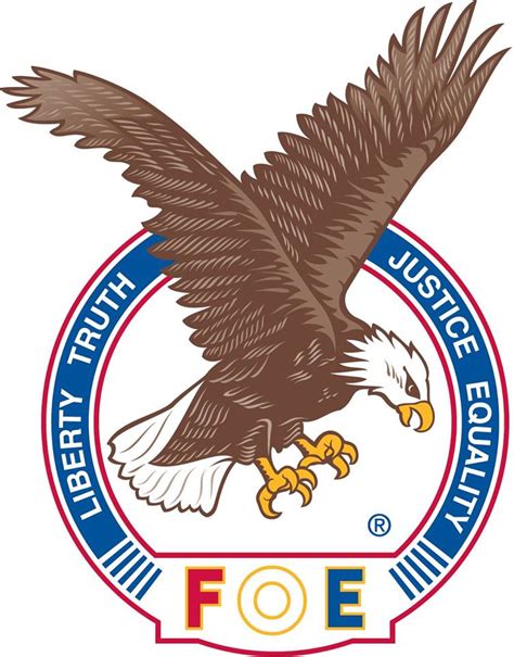 The Fraternal Order of Eagles is an international non-profit organization uniting fraternally in the spirit of liberty, truth, justice, and equality, to make human life more desirable by lessening its ills and promoting peace, prosperity, gladness and hope. The F.O.E. donates more than $10 million a year to local communities, fundraisers ...